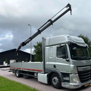 foto 4x2 Platform DAF+ Kraan Atlas 19t