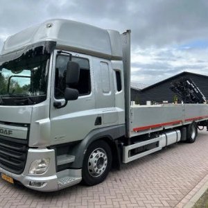 foto 4x2 Platform DAF+ Kraan Atlas 19t