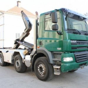 foto 32t/8x4 DAF Abrollkipper