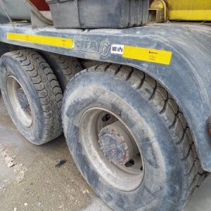 foto 9m3 Beton mischer Kurta 8x4 DAF